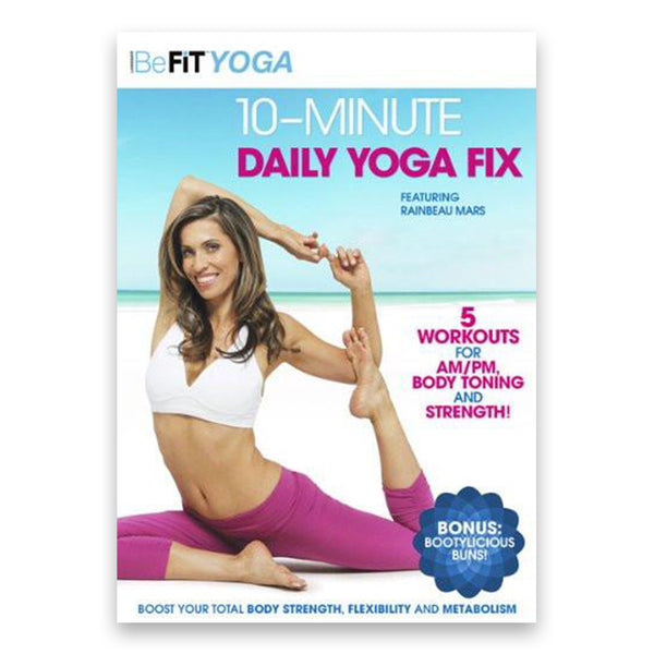 BeFit Yoga 10 Minute Daily Yoga Fix DVD