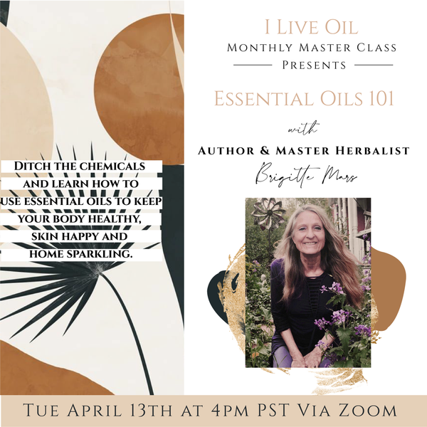 Complimentary Essential Oils 101 Class 4/13