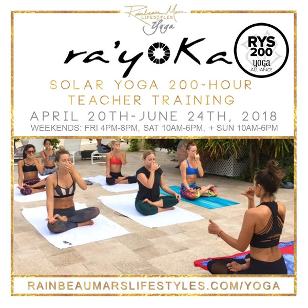 ra'yoKa RYT 200-Hour Teacher Training :: DEPOSIT